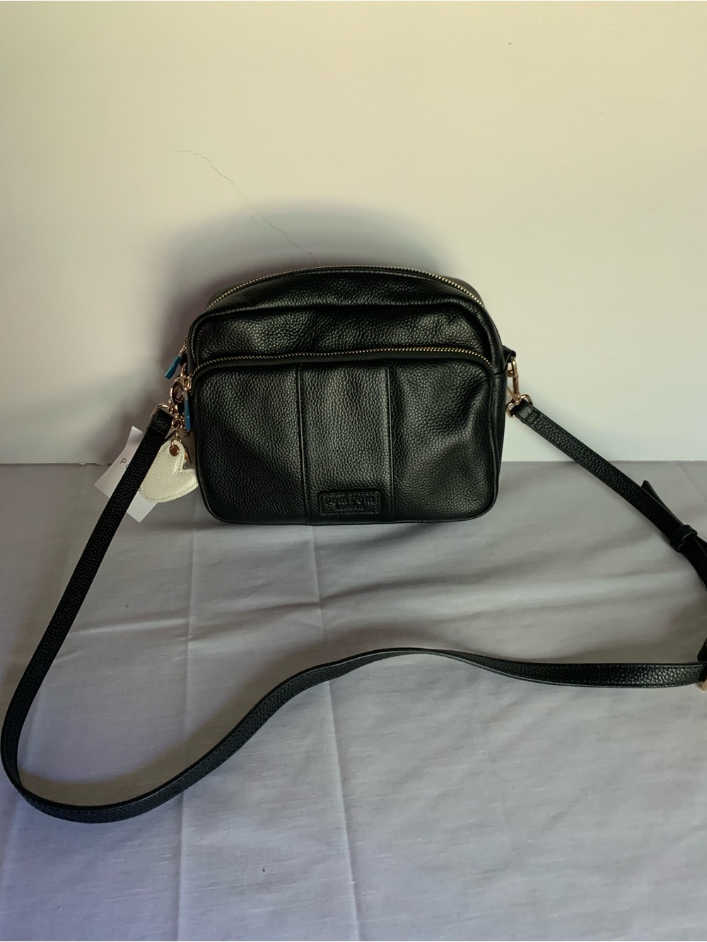 Pom Pom London Original Plus Leather Crossbody Bag